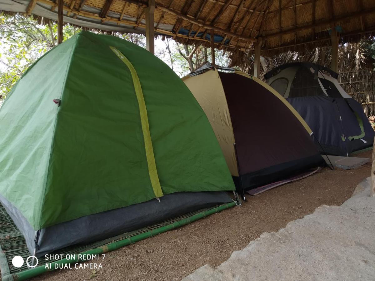 Drunken Monkey Camping Site Hotel Хампи Екстериор снимка