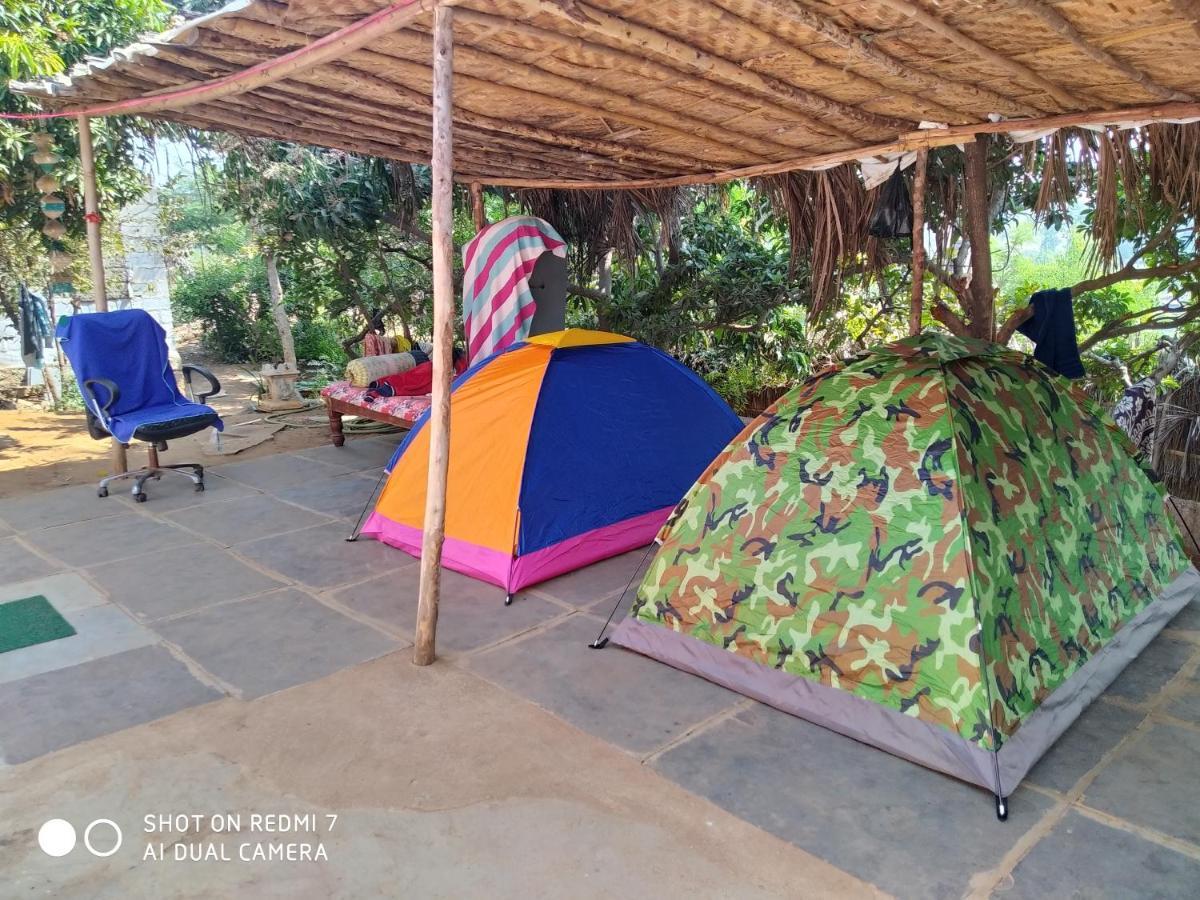 Drunken Monkey Camping Site Hotel Хампи Екстериор снимка